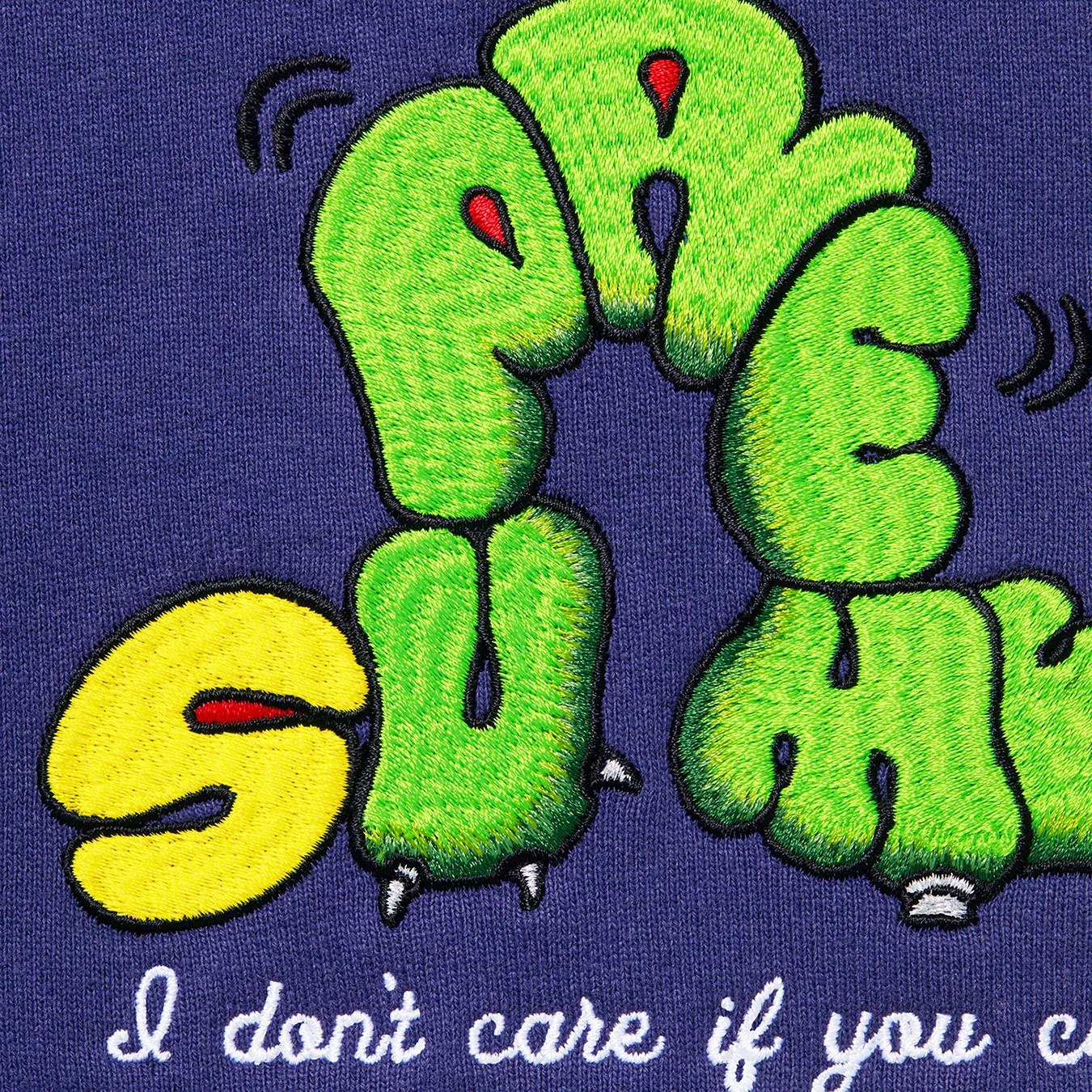 Don't Care Hooded Sweatshirt view 4